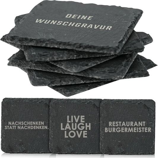 Personalisierte Schieferstein