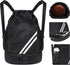 MS Personalisierbare Sportbeutel, Wasserdicht Sport Rucksack mit Mehreren Fächern, Groß Kordelzugbeutel Sporttasche, Rucksack mit Kordelzug, Sportrucksack, Mode Turnbeutel Rucksack für Herren Damen Jungen